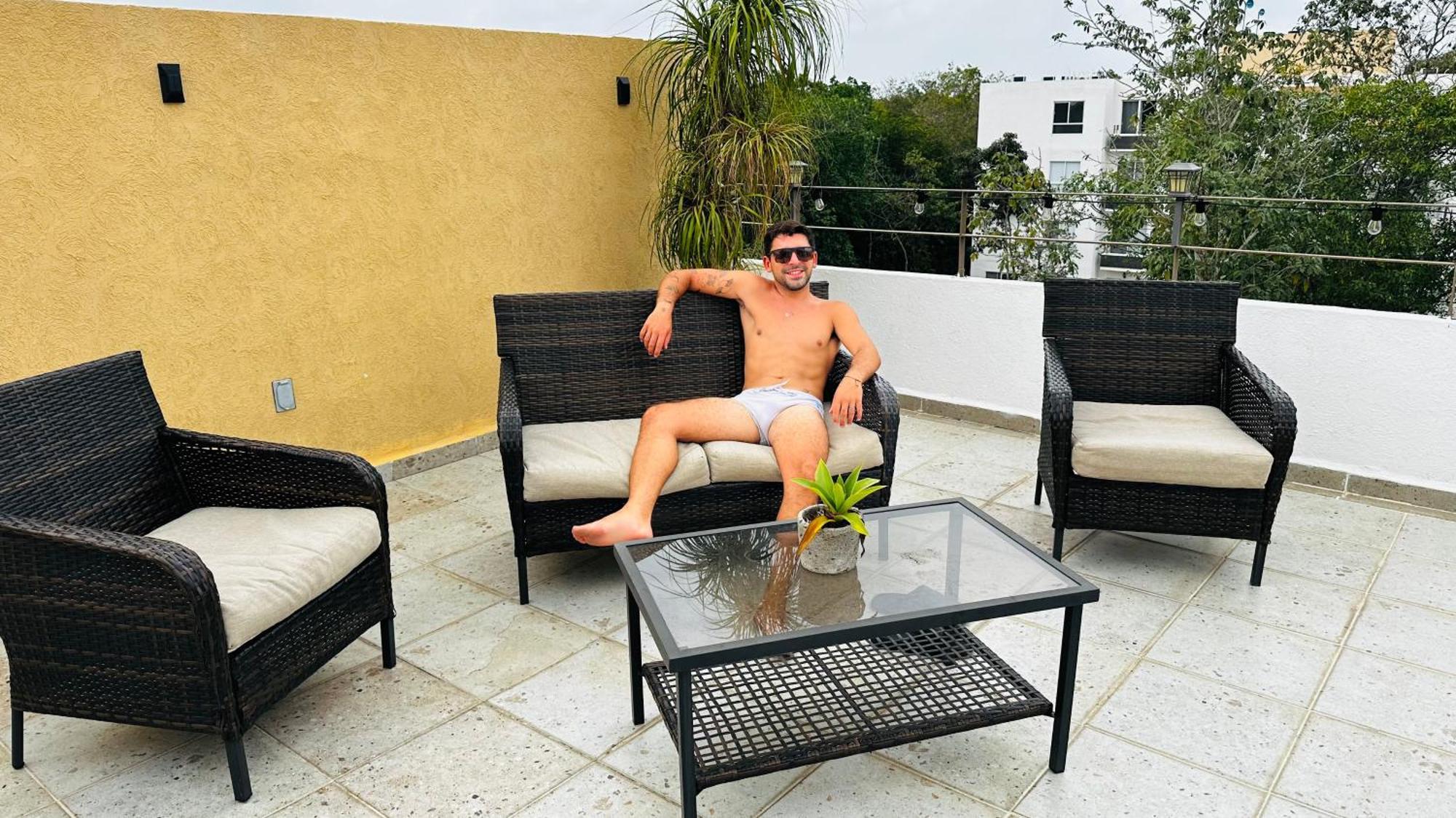 Franks House Apartment "Shared House" Cancún Buitenkant foto